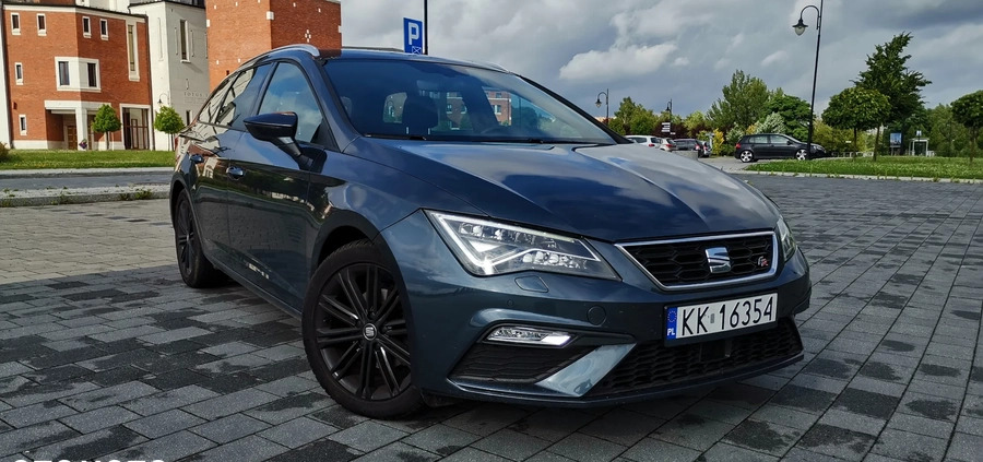 Seat Leon cena 76000 przebieg: 53800, rok produkcji 2019 z Kraków małe 781